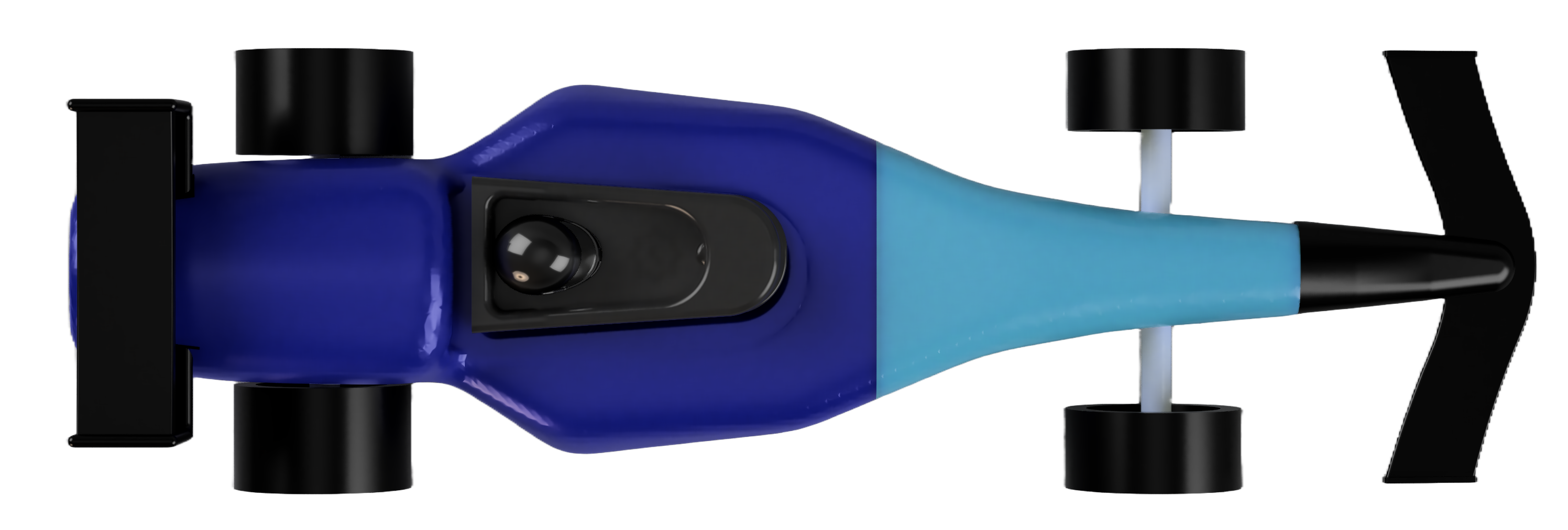 NOVA race car — top view